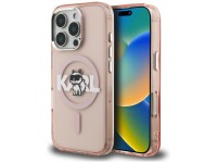 Karl Lagerfeld IML Choupette Sketch Logo MagSafe Case for iPhone 16 Pro Max - Pink Karl Lagerfeld IML Choupette Sketch Logo MagSafe Case for iPhone 16 Pro Max - Pink