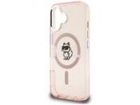 Funda Karl Lagerfeld IML Choupette Sketch Logo MagSafe para iPhone 16 - Rosa Funda Karl Lagerfeld IML Choupette Sketch Logo MagSafe para iPhone 16 - Rosa