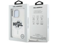 Funda MagSafe Karl Lagerfeld IML Glitter Karl & Choupette Sketch Logo para iPhone 16 Pro Max - Trans Funda MagSafe Karl Lagerfeld IML Glitter Karl & Choupette Sketch Logo para iPhone 16 Pro Max - Trans