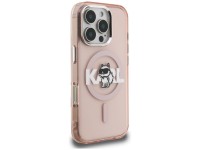 Capa MagSafe com o logo Karl Lagerfeld IML Choupette Sketch para iPhone 16 Pro Max - Rosa Capa MagSafe com o logo Karl Lagerfeld IML Choupette Sketch para iPhone 16 Pro Max - Rosa