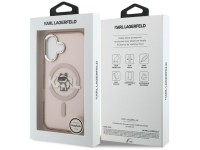 Funda Karl Lagerfeld IML Choupette Sketch Logo MagSafe para iPhone 16 - Rosa Funda Karl Lagerfeld IML Choupette Sketch Logo MagSafe para iPhone 16 - Rosa