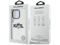 Funda Karl Lagerfeld IML Choupette Sketch Logo MagSafe para iPhone 16 Pro Max - Transparente Funda Karl Lagerfeld IML Choupette Sketch Logo MagSafe para iPhone 16 Pro Max - Transparente