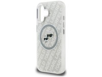 Capa MagSafe para iPhone 16 com estampa de Karl Lagerfeld IML Glitter Karl & Choupette Heads - Cinza Capa MagSafe para iPhone 16 com estampa de Karl Lagerfeld IML Glitter Karl & Choupette Heads - Cinza