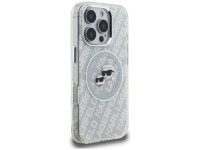 Funda MagSafe Karl Lagerfeld IML Glitter Karl & Choupette Heads para iPhone 16 Pro Max - Gris Funda MagSafe Karl Lagerfeld IML Glitter Karl & Choupette Heads para iPhone 16 Pro Max - Gris