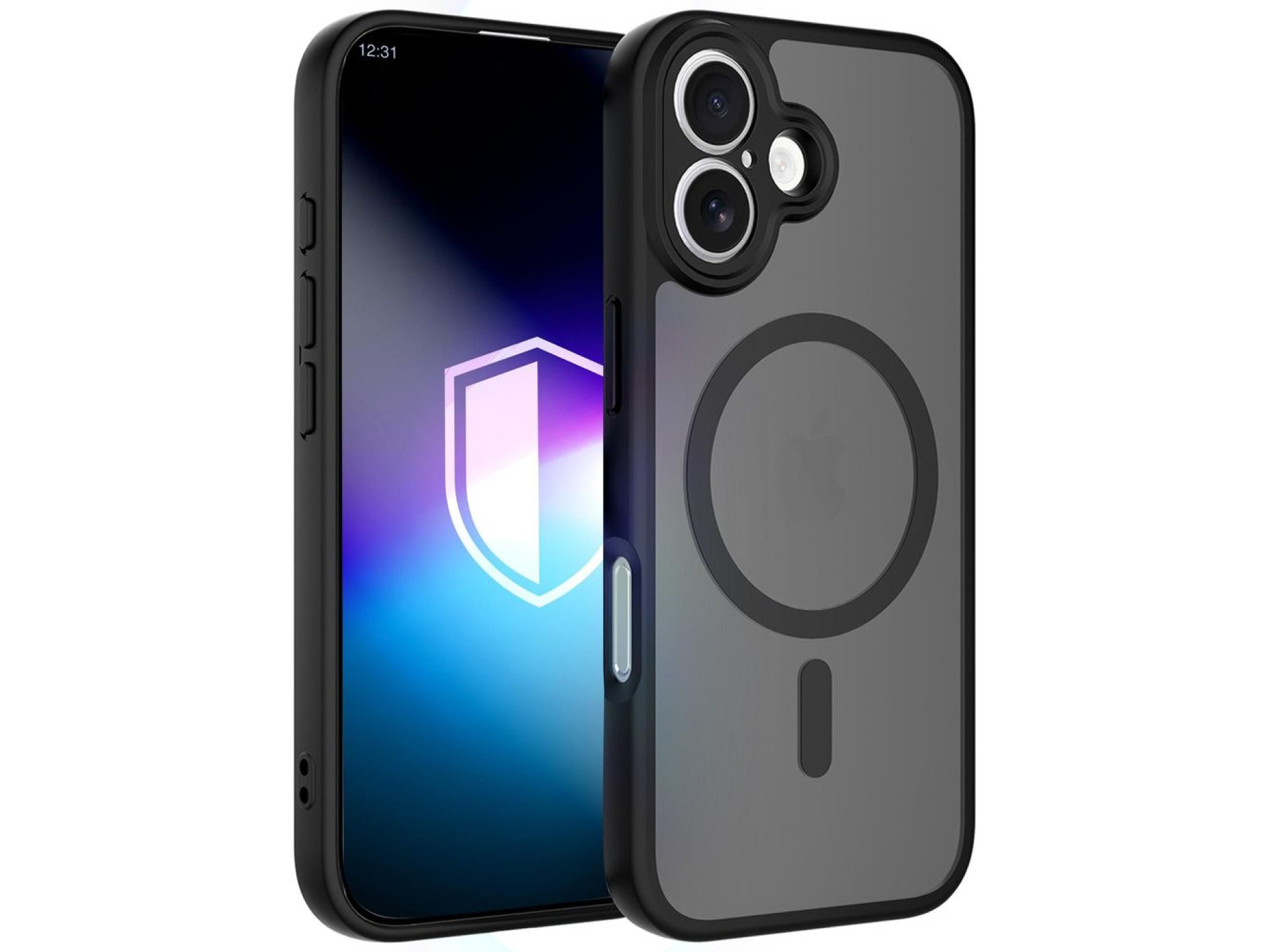 Funda 3mk Misty MagCase para iPhone 16 - Negra
