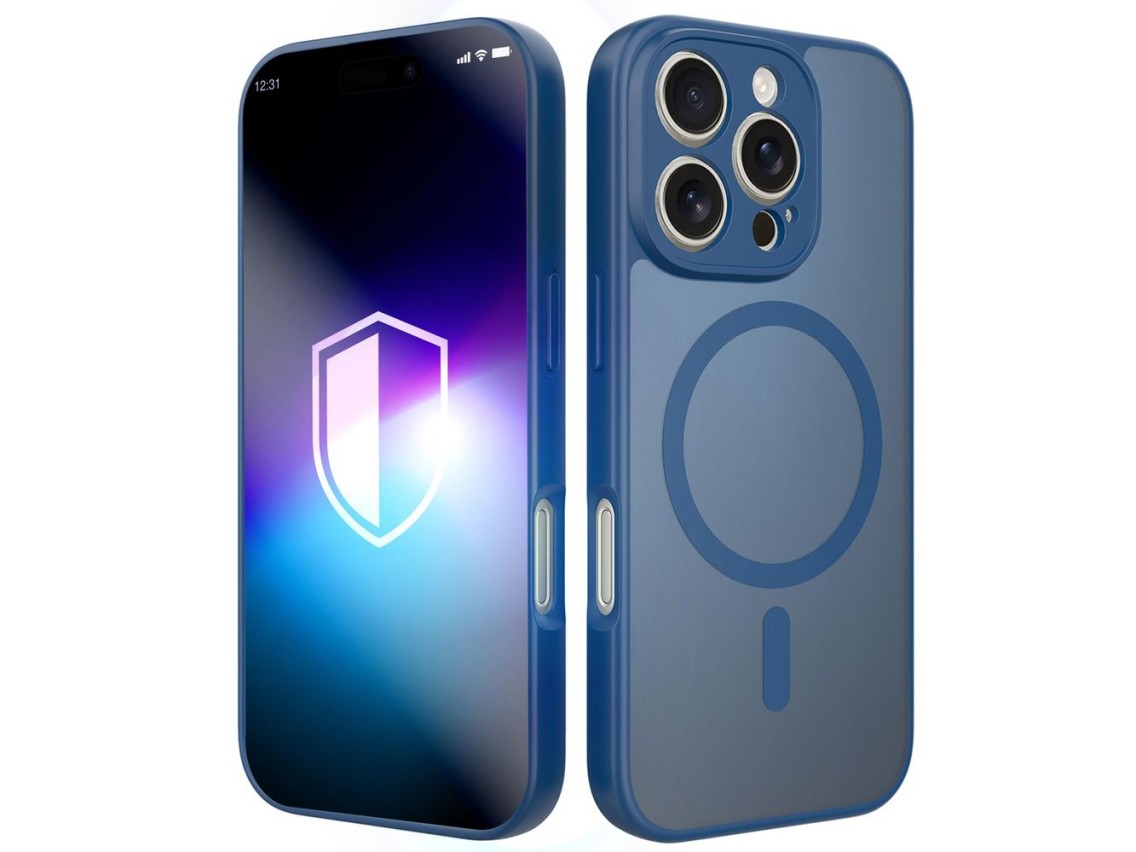 Funda 3mk Misty MagCase para iPhone 16 Pro - Azul
