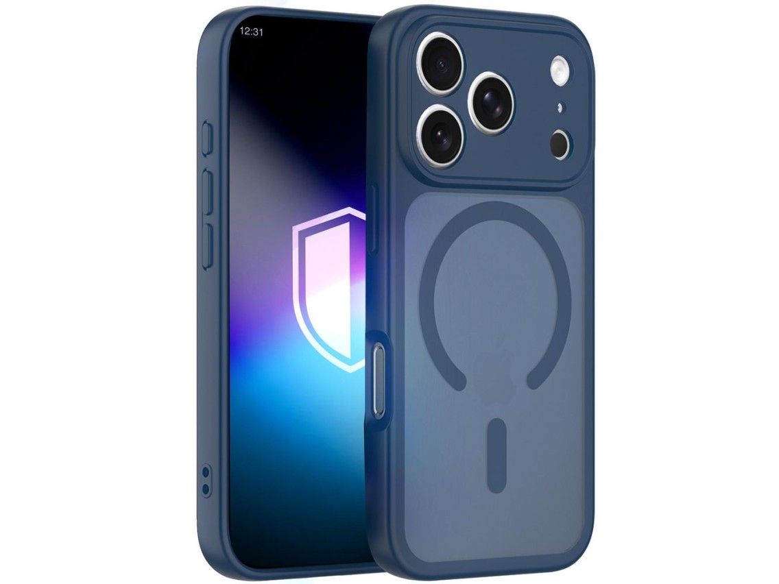 Funda 3mk Misty MagCase para iPhone 17 Pro - Azul