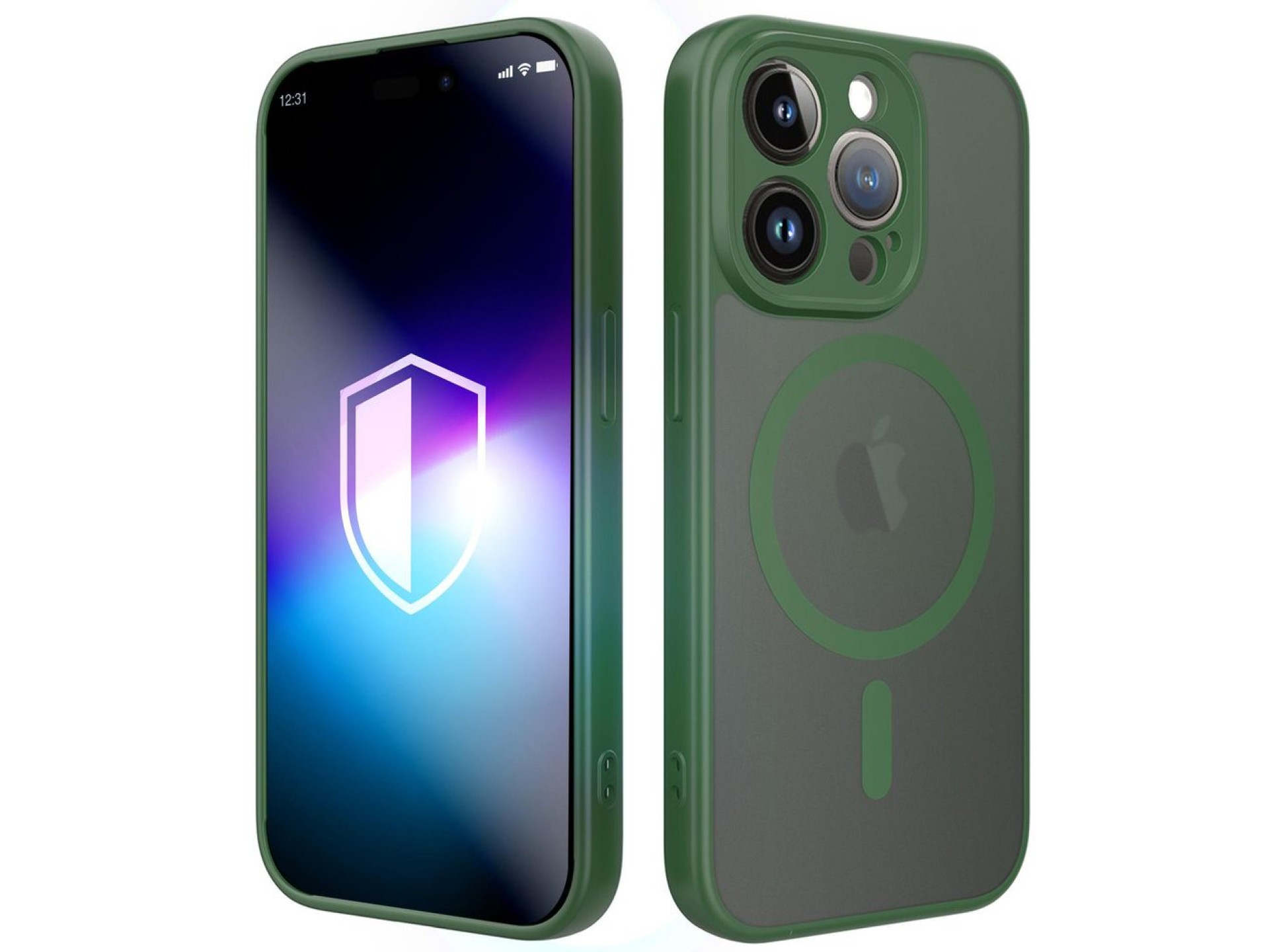 Capa 3mk Misty MagCase para iPhone 14 Pro - Verde