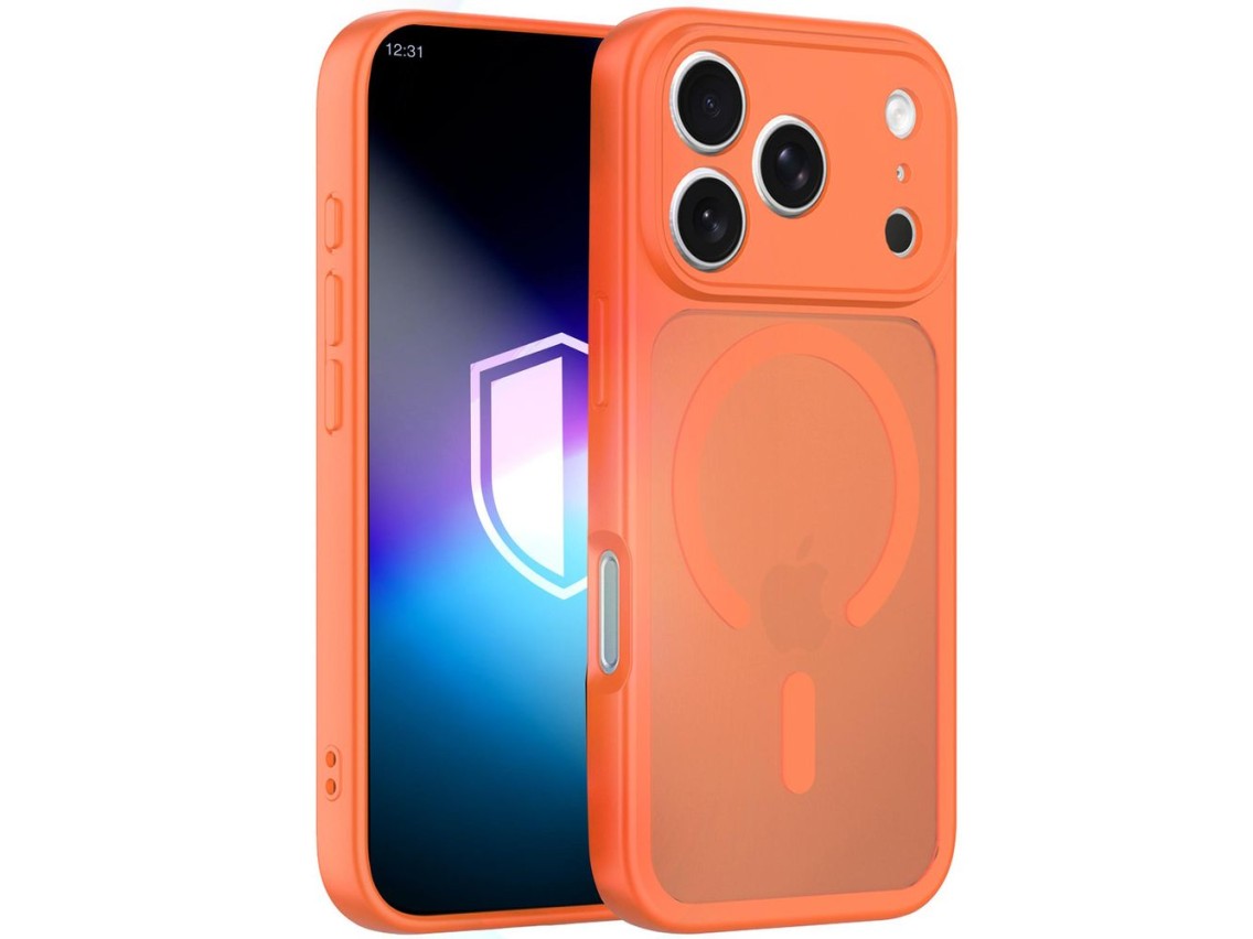 3mk Misty MagCase for iPhone 17 Pro Max - - orange