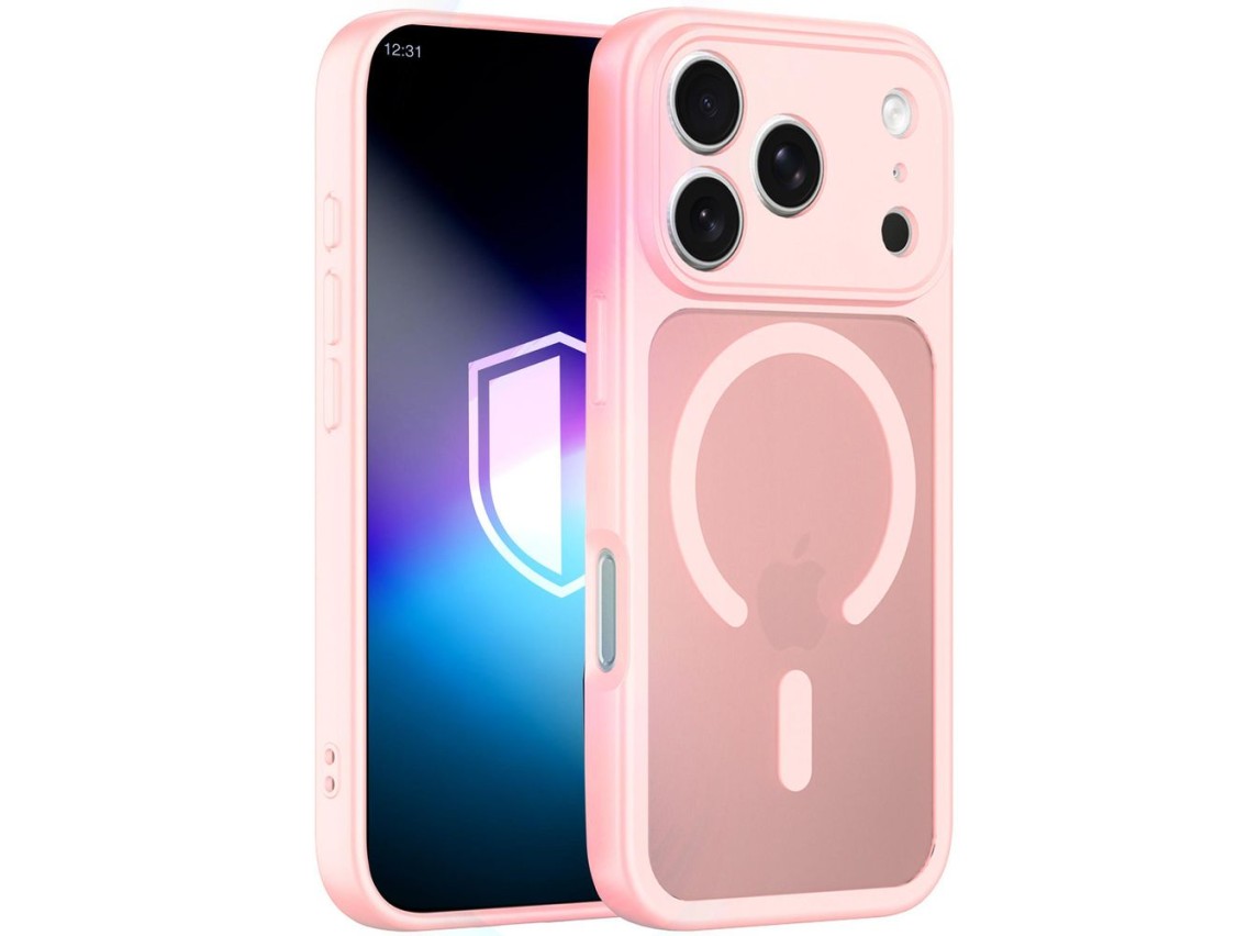 3mk Misty MagCase for iPhone 17 Pro - Pink