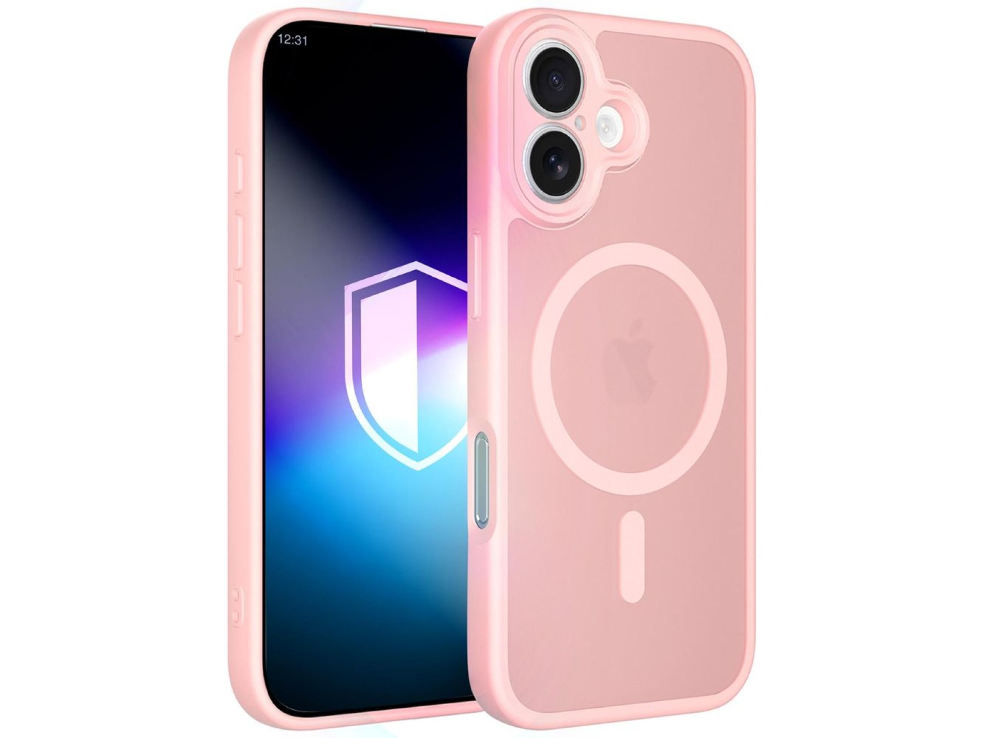 Capa 3mk Misty MagCase para iPhone 17 - rosa