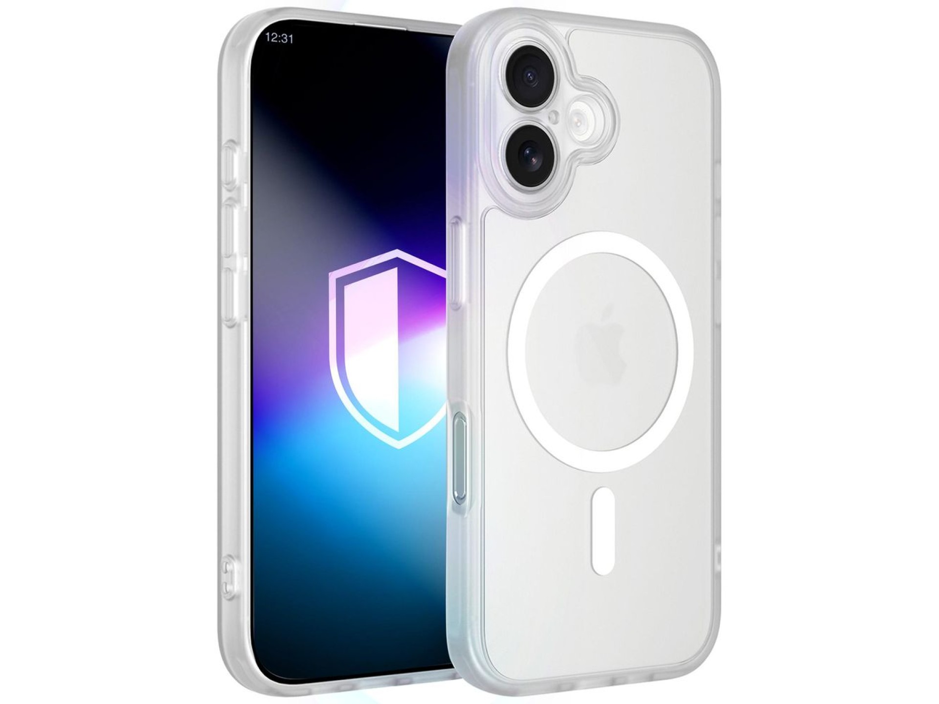 Funda 3mk Misty MagCase para iPhone 17 - blanca