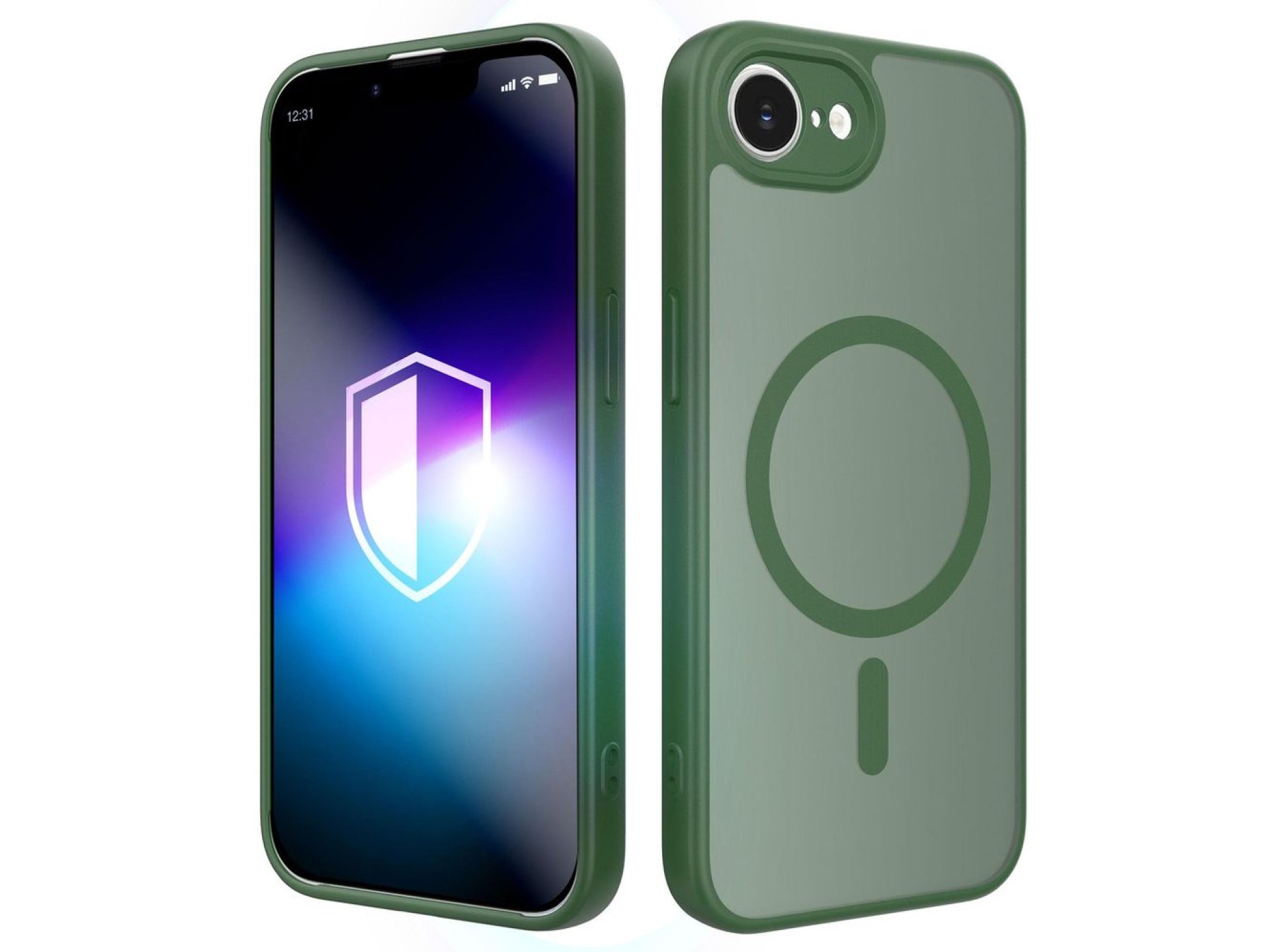 3mk Misty MagCase for iPhone 16E / 17E - green