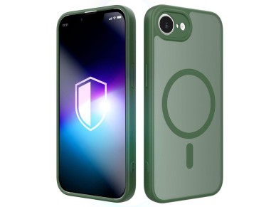 3mk Misty MagCase for iPhone 16E / 17E - green 3mk Misty MagCase for iPhone 16E / 17E - green