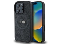 Capa Guess 4G Ring Classic Logo MagSafe para iPhone 16 Pro Max - preta
