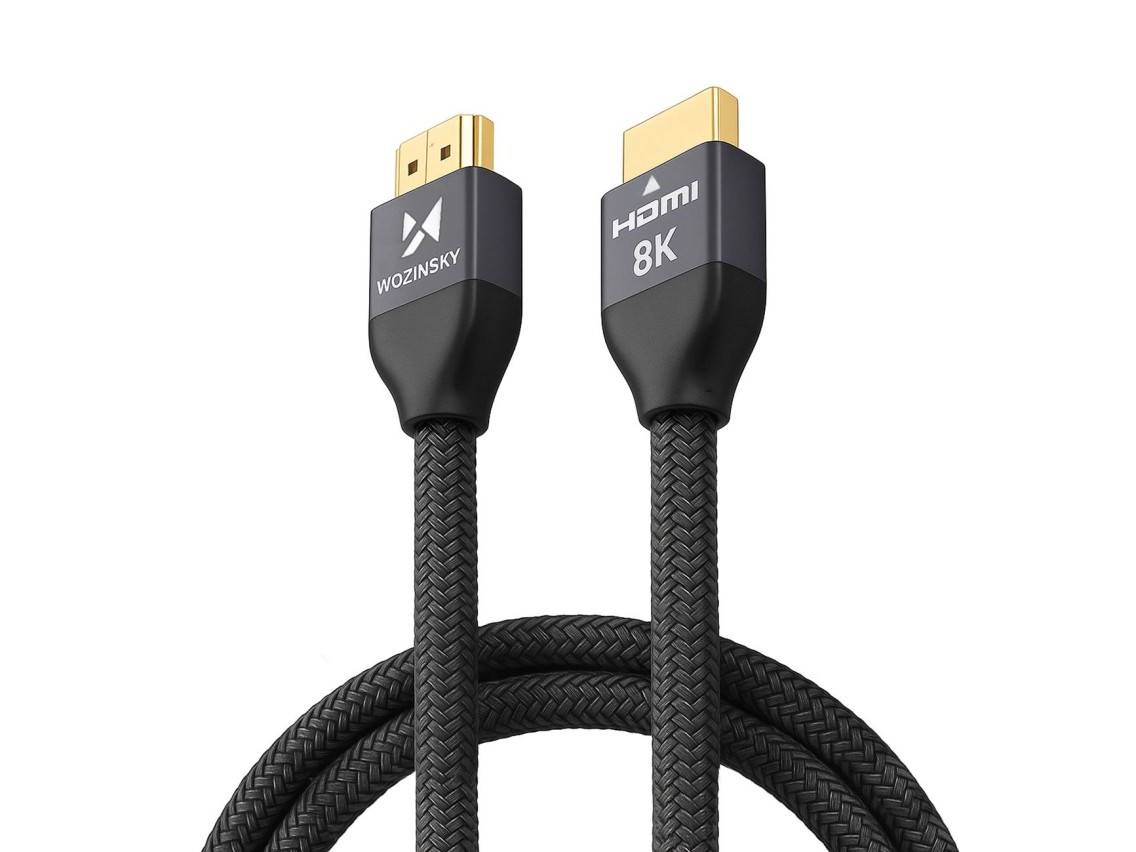 Cabo HDMI 2.1 Wozinsky 8K 60 Hz 48 Gbps / 4K 120 Hz / 2K 144 Hz 2 m Prata (WHDMI-20)