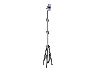 Tr�pode Wozinsky WRLD-00Y1S, tr�pode de acero al carbono resistente de 1,7 m, acabado mate - negro