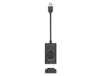 Tarjeta de sonido externa multifunci�n Orico SC2 con USB-A - Negra