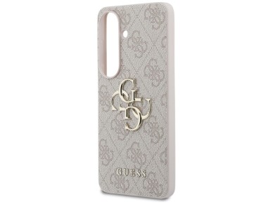 Capa Guess 4G com logo grande em metal para Samsung Galaxy S26 Plus - Rosa Capa Guess 4G com logo grande em metal para Samsung Galaxy S26 Plus - Rosa