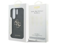 Capa Guess 4G com logo grande em metal para Samsung Galaxy S26 Ultra - Preta Capa Guess 4G com logo grande em metal para Samsung Galaxy S26 Ultra - Preta