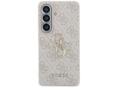 Capa Guess 4G com logo grande em metal para Samsung Galaxy S26 Plus - Rosa Capa Guess 4G com logo grande em metal para Samsung Galaxy S26 Plus - Rosa