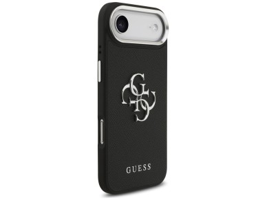Guess Grained Big 4G Classic Logo case for iPhone 17 Air - black Guess Grained Big 4G Classic Logo case for iPhone 17 Air - black