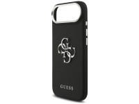 Capa Guess Granulada com Logo Clássico 4G para iPhone 17 Air - preta Capa Guess Granulada com Logo Clássico 4G para iPhone 17 Air - preta