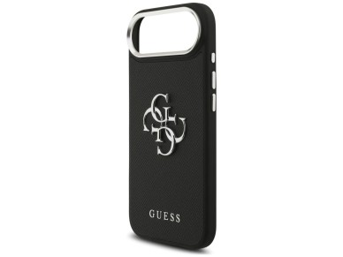 Guess Grained Big 4G Classic Logo case for iPhone 17 Air - black Guess Grained Big 4G Classic Logo case for iPhone 17 Air - black