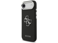 Capa Guess Granulada com Logo Clássico 4G para iPhone 17 Air - preta Capa Guess Granulada com Logo Clássico 4G para iPhone 17 Air - preta