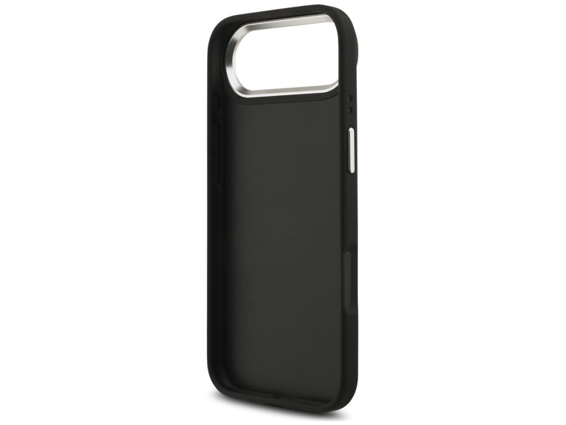 Guess Grained Big 4G Classic Logo case for iPhone 17 Air - black
