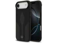 Capa Mercedes Leather The Move MagSafe para iPhone 17 Air - preta Capa Mercedes Leather The Move MagSafe para iPhone 17 Air - preta