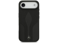 Capa Mercedes Leather The Move MagSafe para iPhone 17 Air - preta Capa Mercedes Leather The Move MagSafe para iPhone 17 Air - preta