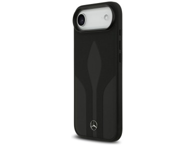 Capa Mercedes Leather The Move MagSafe para iPhone 17 Air - preta Capa Mercedes Leather The Move MagSafe para iPhone 17 Air - preta
