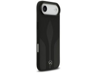 Capa Mercedes Leather The Move MagSafe para iPhone 17 Air - preta Capa Mercedes Leather The Move MagSafe para iPhone 17 Air - preta