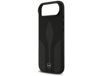 Capa Mercedes Leather The Move MagSafe para iPhone 17 Air - preta Capa Mercedes Leather The Move MagSafe para iPhone 17 Air - preta