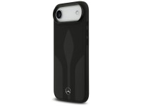 Capa Mercedes Leather The Move MagSafe para iPhone 17 Air - preta Capa Mercedes Leather The Move MagSafe para iPhone 17 Air - preta