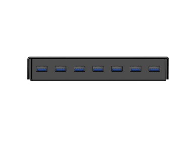 Hub Orico H7928-U3-V1 7x USB-A 3.0 - preto