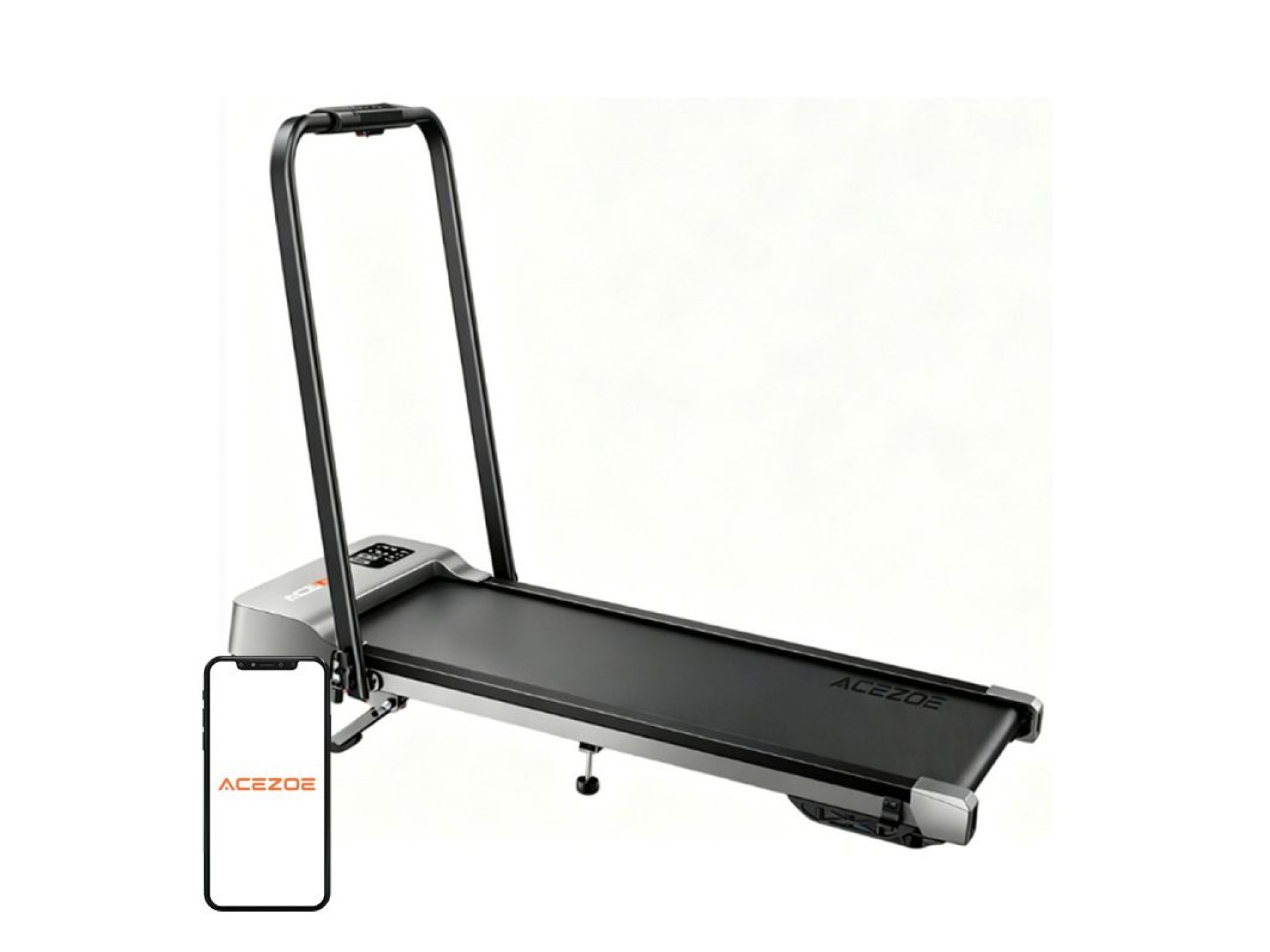 ACEZOE UTRAI P12 Foldable Electric Treadmill (Black and Gray)