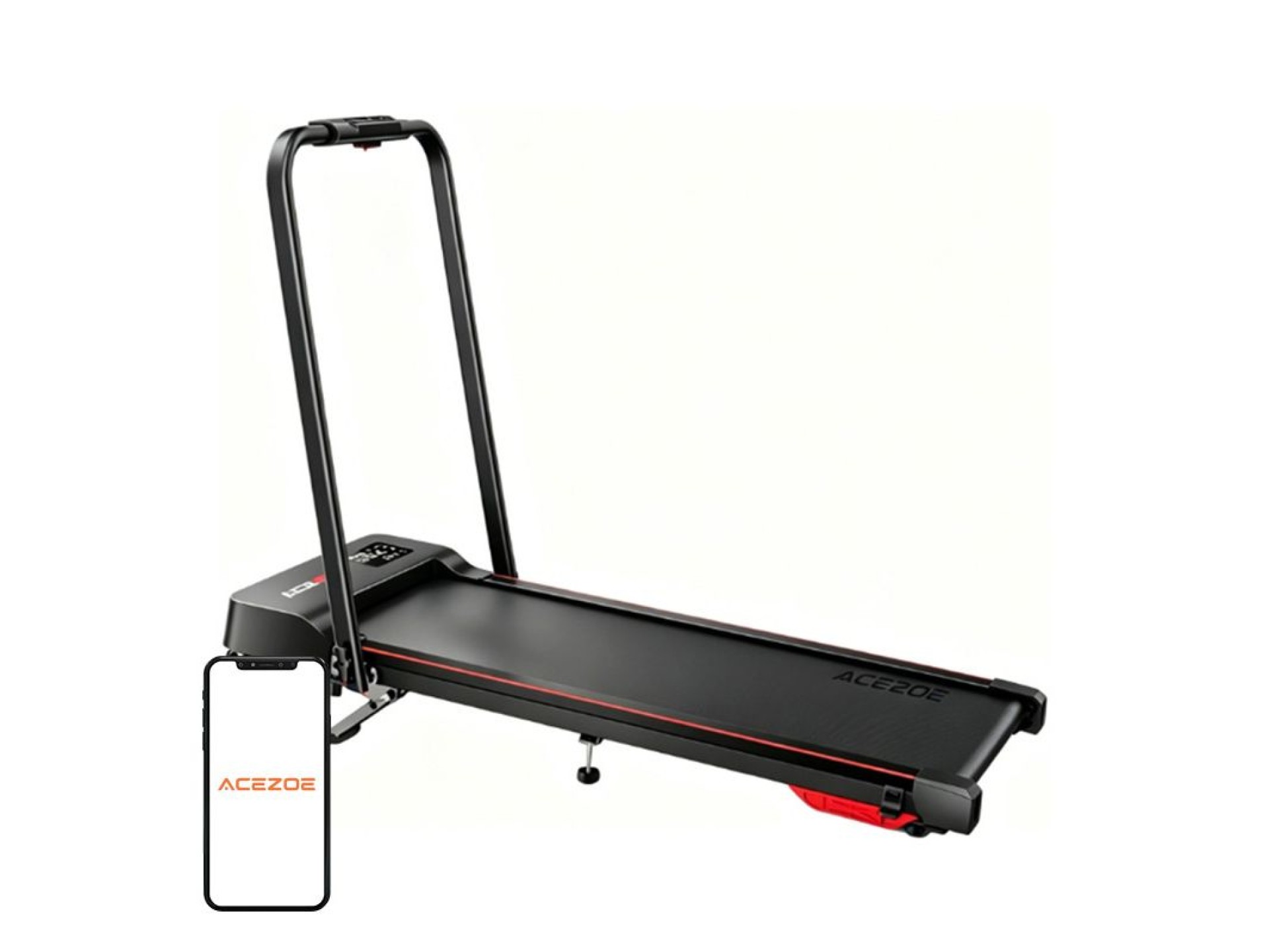 Cinta de correr eléctrica plegable ACEZOE UTRAI P12 (negra y roja)
