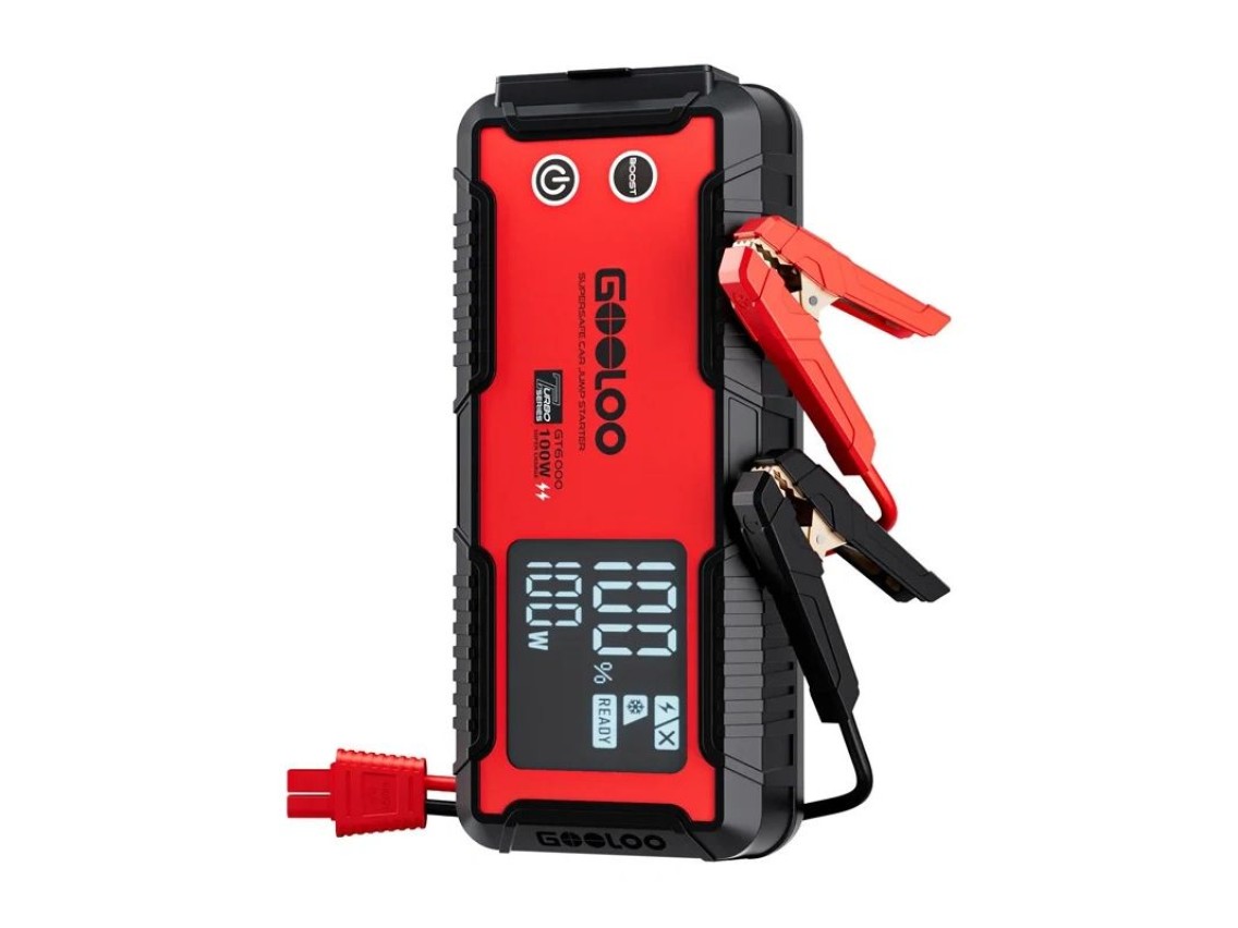 Arrancador de batería GOOLOO GT6000 de 99,9 Wh