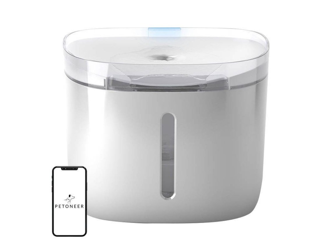 Fonte de água para animais de estimação Petoneer Fresco mini plus