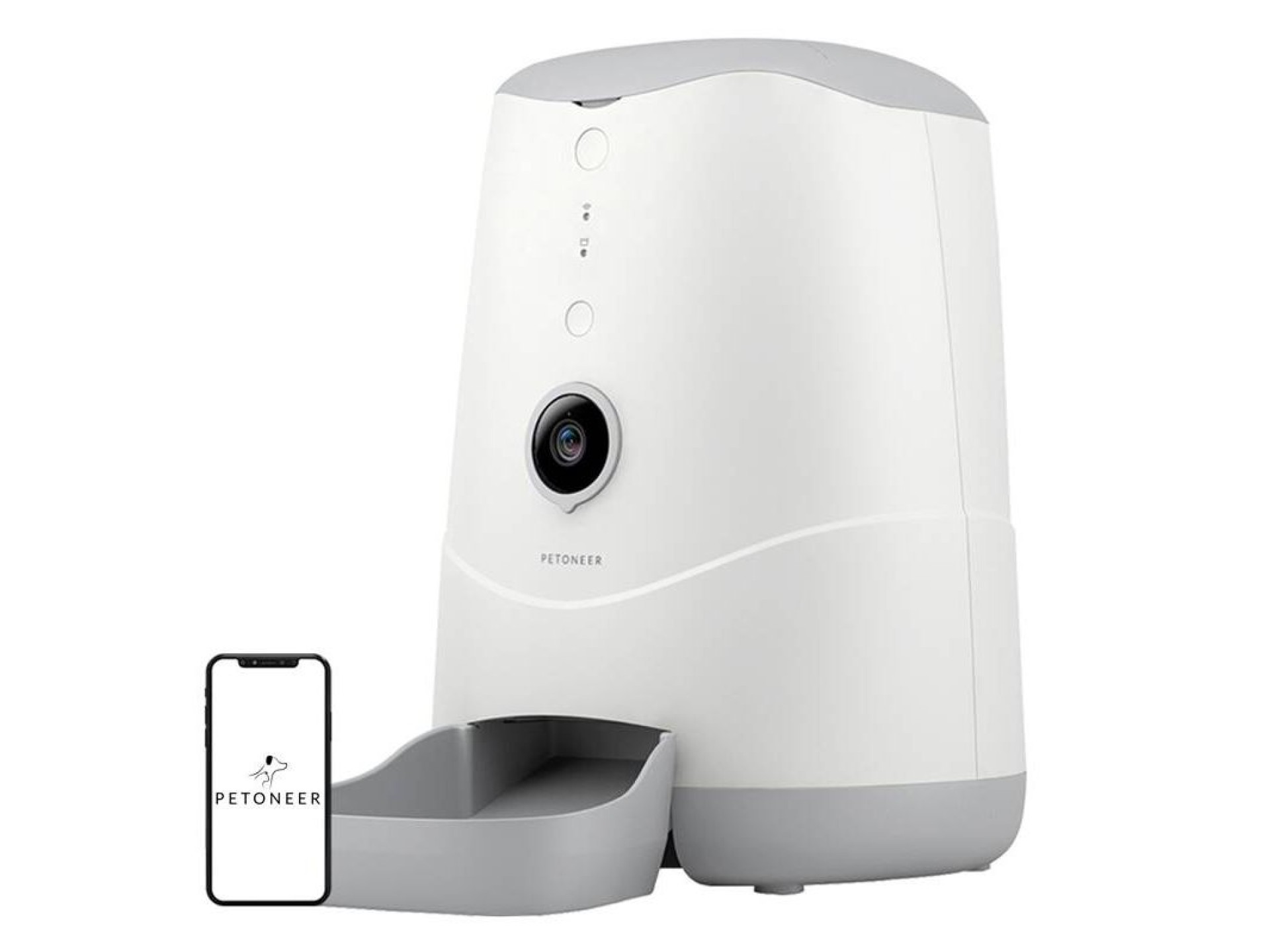 Dispensador de alimentos inteligente Petoneer PF007 Nutri Vision con cámara