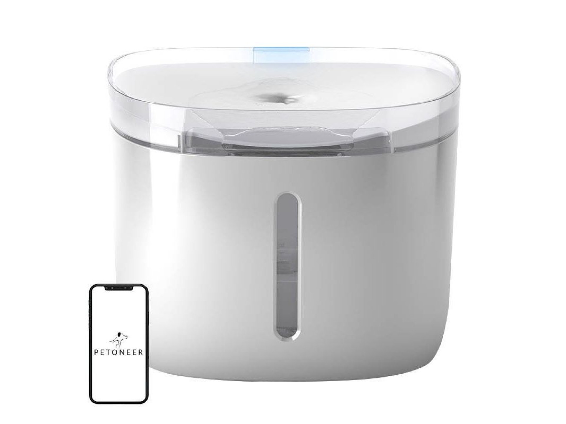 Fonte de água para animais de estimação Petoneer Fresco mini plus