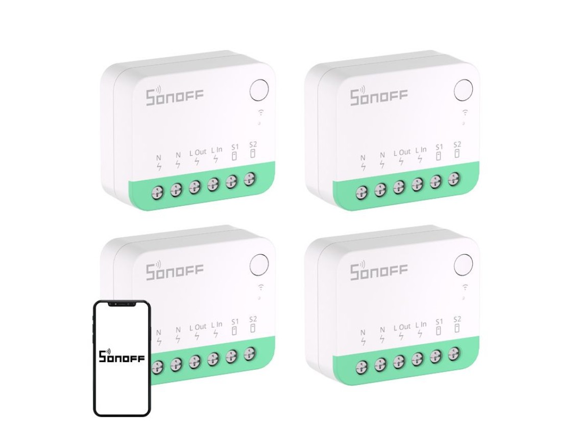 SONOFF MINIR4M (Extreme) Matter Switch 4-Pack