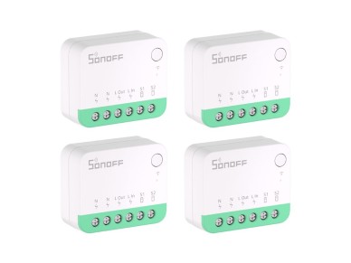 Paquete de 4 interruptores SONOFF MINIR4M (Extreme) Matter
