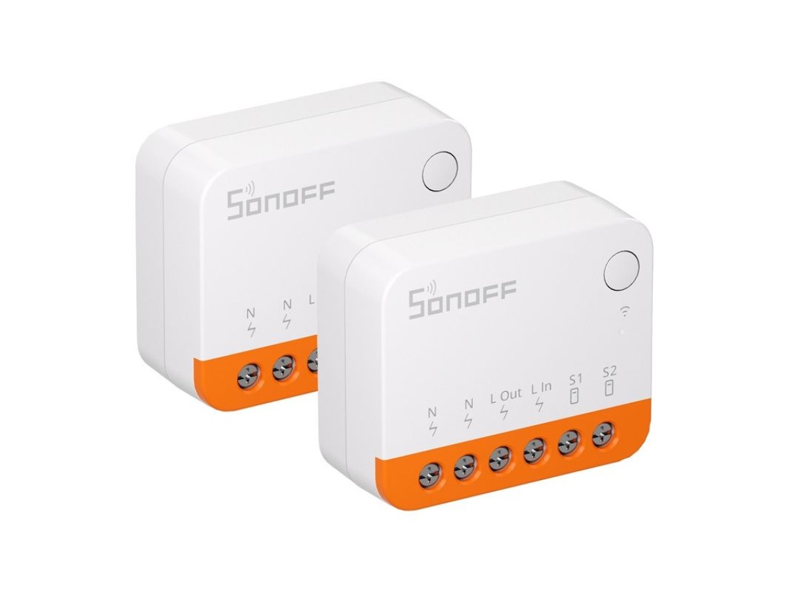 Interruptor SONOFF MINIR4 (Extreme), paquete de 2