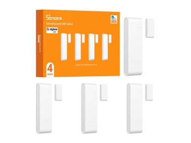 Sensores para ventanas y puertas SONOFF SNZB-04PR2, paquete de 4
