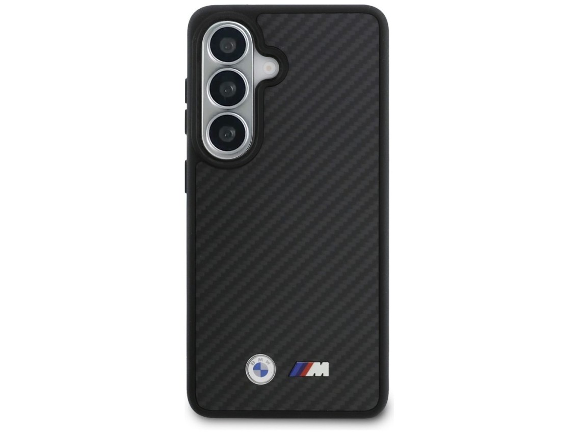 BMW M Kevlar Logo MagSafe Case for Samsung Galaxy S26 - Black