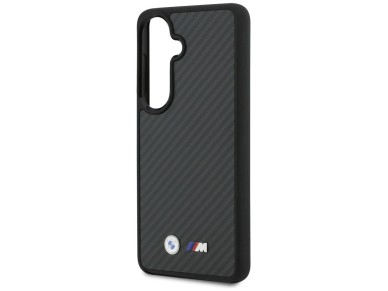 Funda BMW M Kevlar con logo MagSafe para Samsung Galaxy S26 - Negra