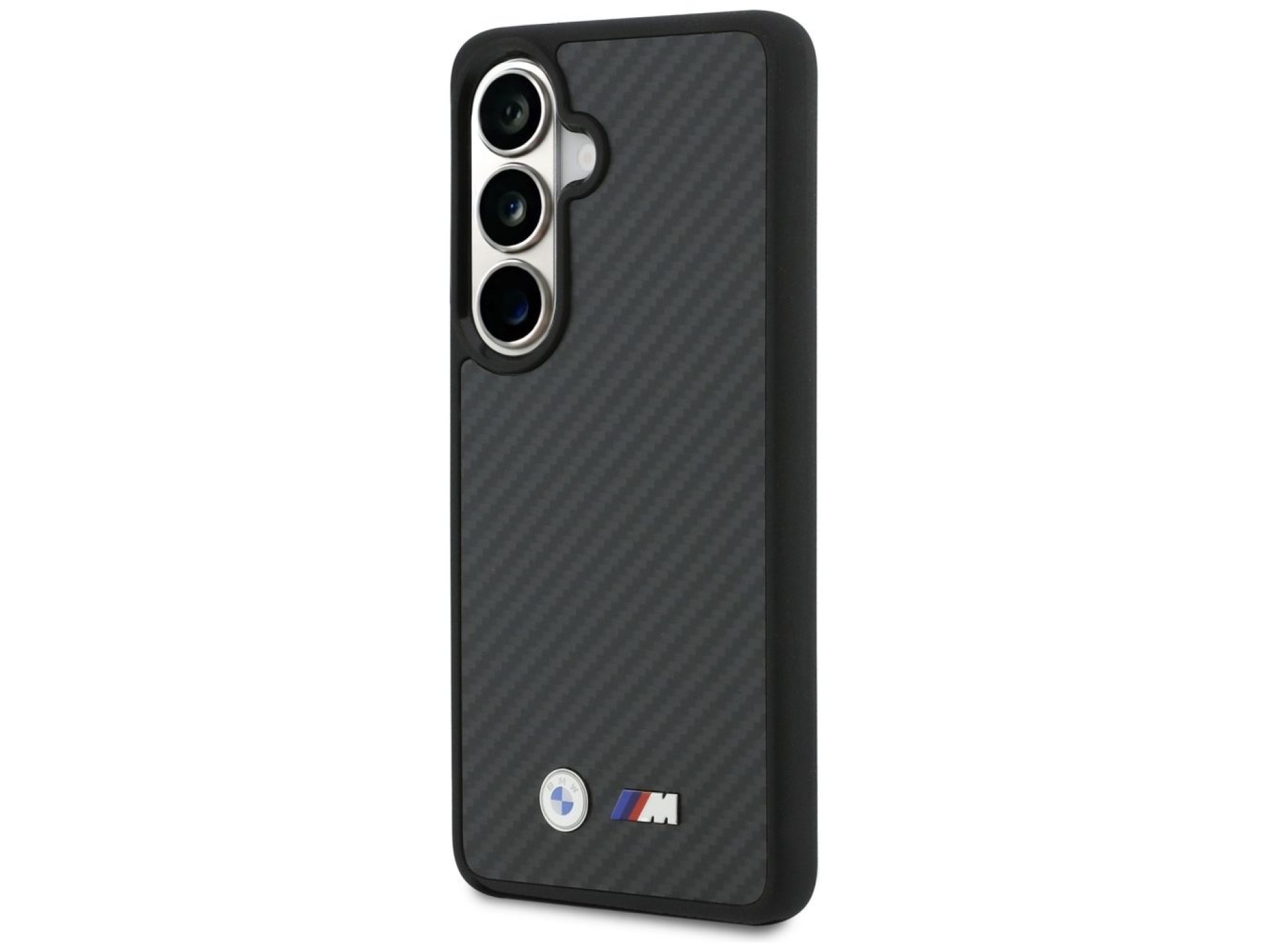 BMW M Kevlar Logo MagSafe Case for Samsung Galaxy S26 - Black